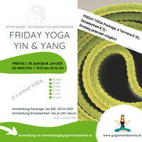 Online Yoga YIN & YANG ab 30. April 2021